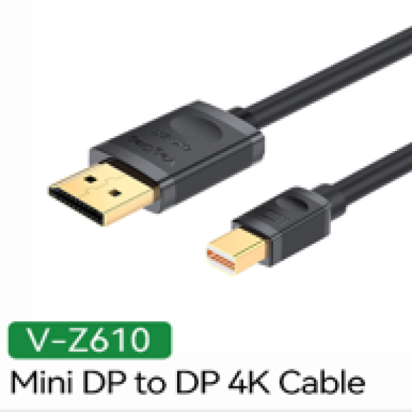 Mini DP to DP 4K Cable - V-Z610