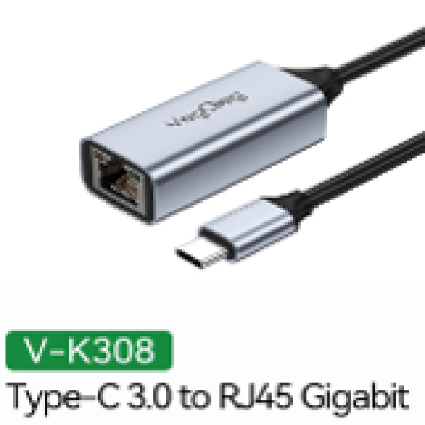 Type-c 3.0 Lan Card with HUB - V-K308