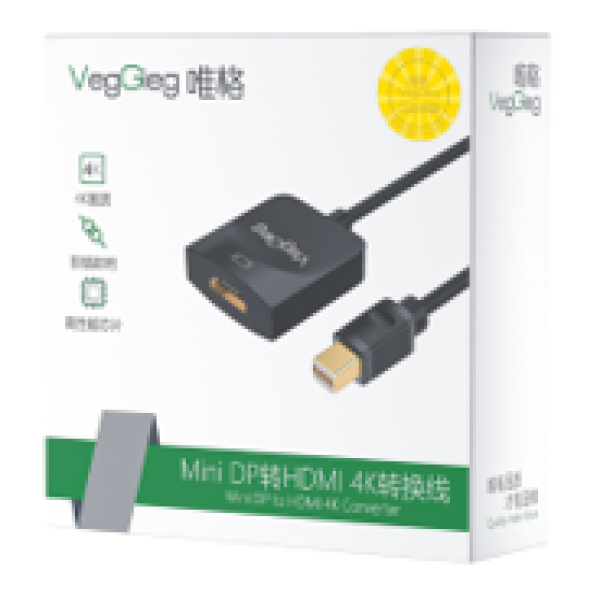 MiniDP to HDMI 4K Converter - V-Z616